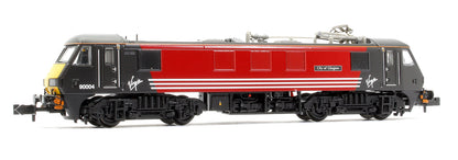 Class 90/0 90004 'City of Glasgow' Virgin Trains (Original) Electric Locomotive - DCC Sound