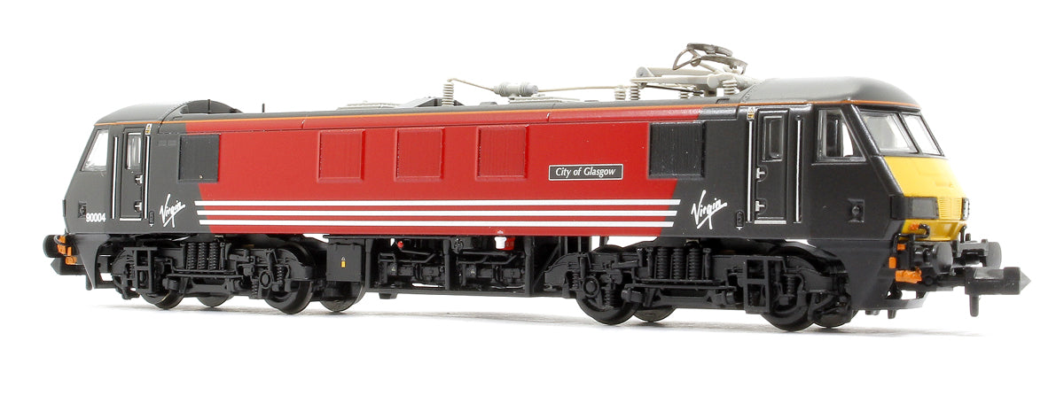 Class 90/0 90004 'City of Glasgow' Virgin Trains (Original) Electric Locomotive - DCC Sound