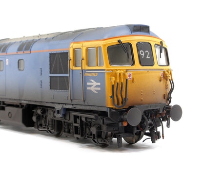 Pre-Owned Class 33/1 33117 BR Blue (DCE stripes) Diesel Locomotive - Weathered