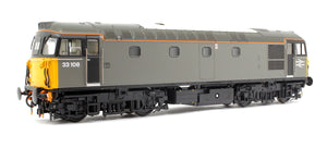 Class 33/1 33108 BR General Grey Diesel Locomotive