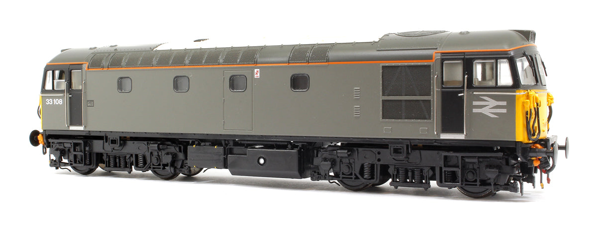 Class 33/1 33108 BR General Grey Diesel Locomotive