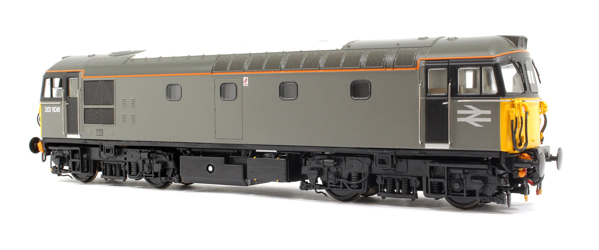 Class 33/1 33108 BR General Grey Diesel Locomotive