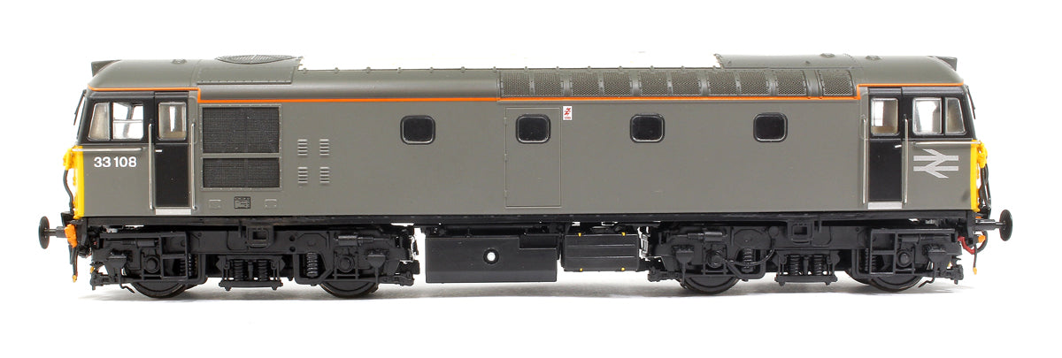 Class 33/1 33108 BR General Grey Diesel Locomotive