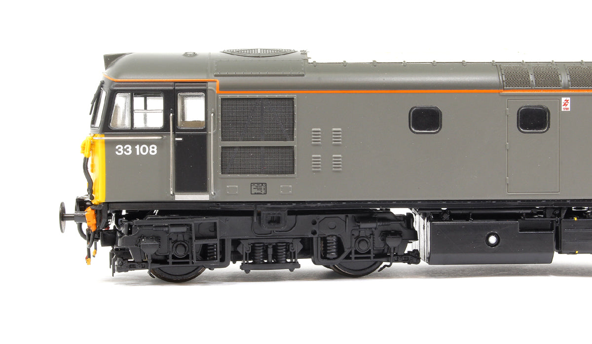 Class 33/1 33108 BR General Grey Diesel Locomotive