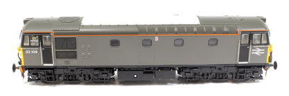 Class 33/1 33108 BR General Grey Diesel Locomotive