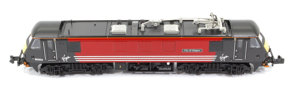 Class 90/0 90004 'City of Glasgow' Virgin Trains (Original) Electric Locomotive - DCC Sound