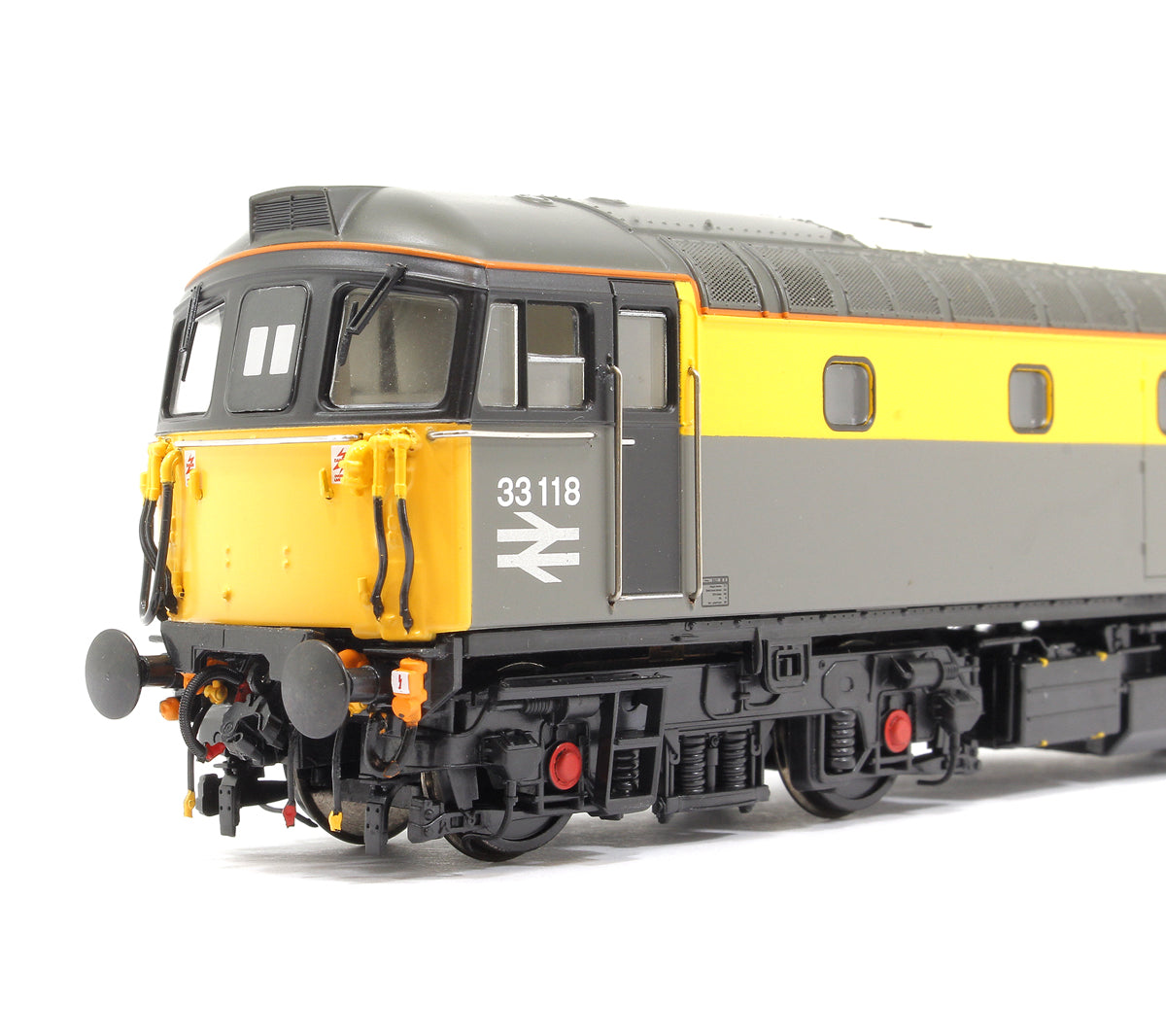 Class 33/1 33118 BR Civil Engineers Grey/Yellow Diesel Locomotive