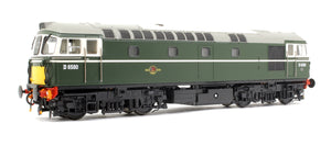 Class 33/1 D6580 BR Green (small yellow panels) Diesel Locomotive