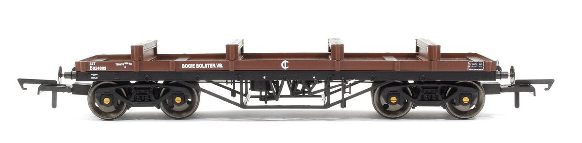 Dapol 4f-061-012 Bogie Bolster Wagon E W3613dl Steam Bauxite – Rails Of 