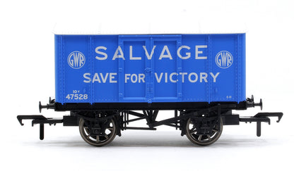 GWR ‘Iron Mink’ Van No. 47528, ‘Salvage for Victory’ Blue