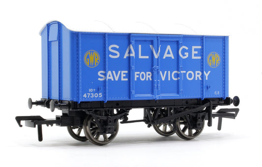 GWR ‘Iron Mink’ Van No. 47305, ‘Salvage for Victory’ Blue