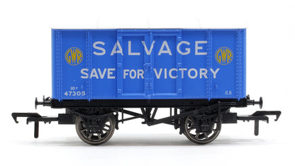 GWR ‘Iron Mink’ Van No. 47305, ‘Salvage for Victory’ Blue
