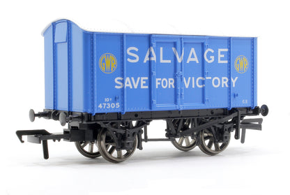 GWR ‘Iron Mink’ Van No. 47305, ‘Salvage for Victory’ Blue