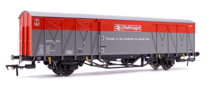 20T VIX Ferry Van , BR Railfreight Red/Grey B786974