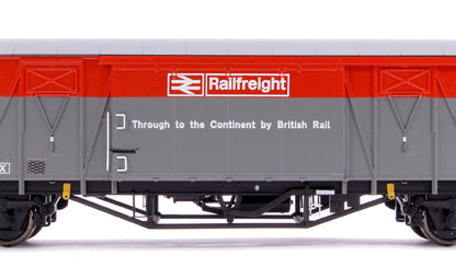 20T VIX Ferry Van , BR Railfreight Red/Grey B787151