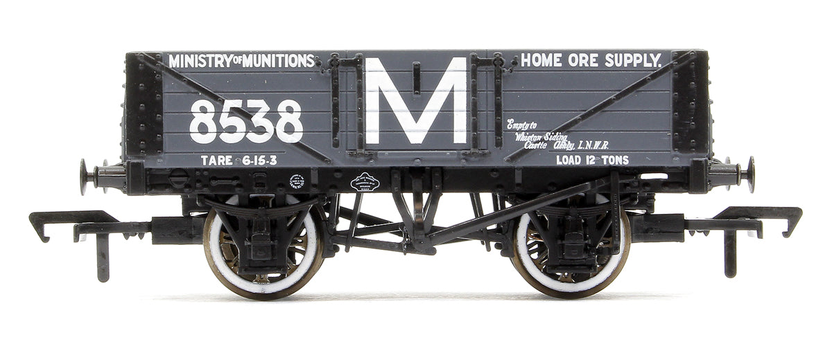 'Ministry of Munitions' 5 Plank Wagon Steel Floor No.8538
