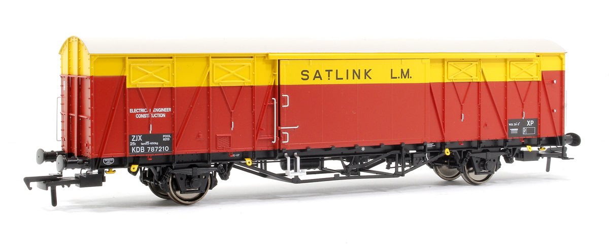 VIX Ferry Van, ZJX No. KDB787210, S&T ‘Satlink’ red/yellow