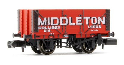 9ft 7 plank open wagon, Middleton No.614