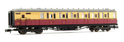 Gresley BR Carmine & Cream Brake Composite E10001E