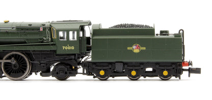 Class 7MT Britannia 4-6-2 Owen Glendower 70010 BR Unlined Green Late Crest