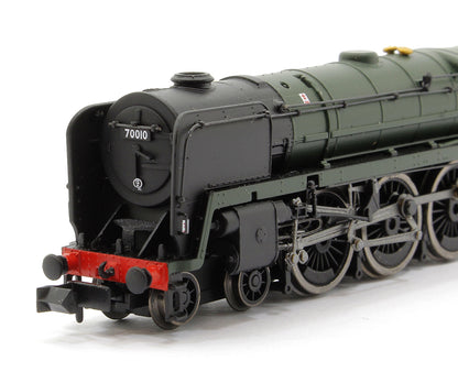 Class 7MT Britannia 4-6-2 Owen Glendower 70010 BR Unlined Green Late Crest - DCC Fitted