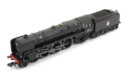 Class 7MT Britannia 4-6-2 70000 BR Unlined Black Early Crest - DCC Fitted