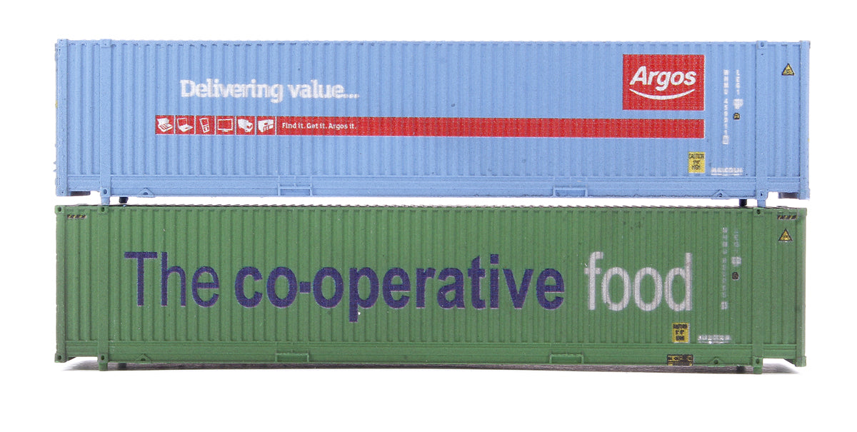 45 Ft Container Hi Cube Argos 4500117 & CO OP 4500652 - Weathered