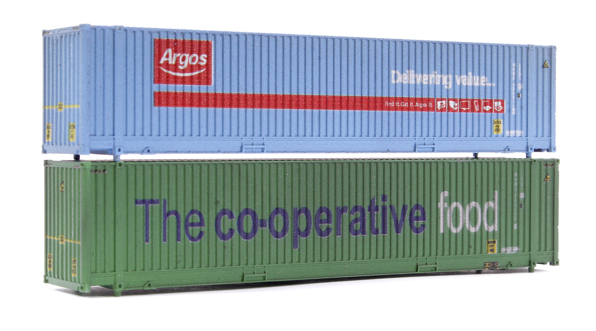 45 Ft Container Hi Cube Argos 4500117 & CO OP 4500652 - Weathered