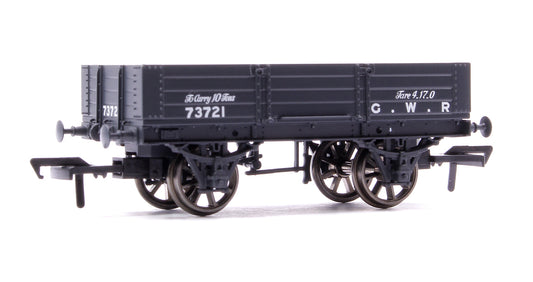 GWR Diagram O21 4 Plank Open No. 73721, GWR grey (pre-1904)