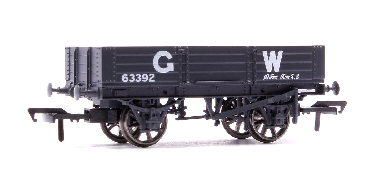 Pre-Owned GWR Diagram O21 4 Plank Open No. 63392, GWR grey (large letters)