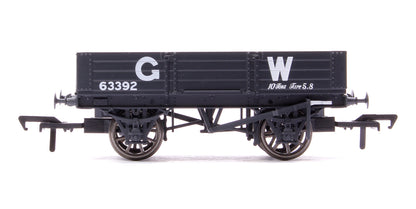 Pre-Owned GWR Diagram O21 4 Plank Open No. 63392, GWR grey (large letters)