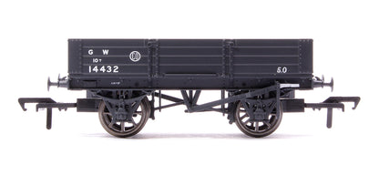 GWR Diagram O21 4 Plank Open No. 14432, GWR grey (small letters)