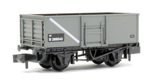 BR mid Grey, Butterley Steel Type Coal Wagon No.268543