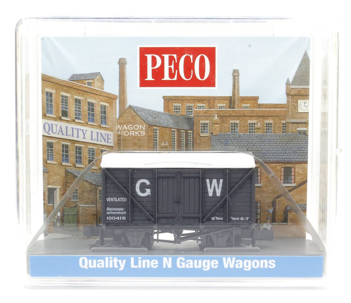 Standard Type Box Van, GW dark grey No.100418