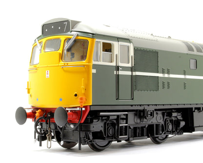 Class 27 BR Green unnumbered (cream lining/full yellow ends) Diesel Locomotive