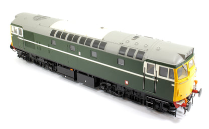 Class 27 BR Green unnumbered (cream lining/full yellow ends) Diesel Locomotive