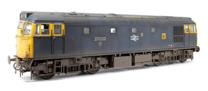 Class 27 BR Blue 27032 with Highland Rail stag emblems Diesel Locomotive - Weathered