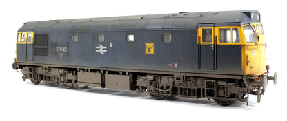 Class 27 BR Blue 27032 with Highland Rail stag emblems Diesel Locomotive - Weathered