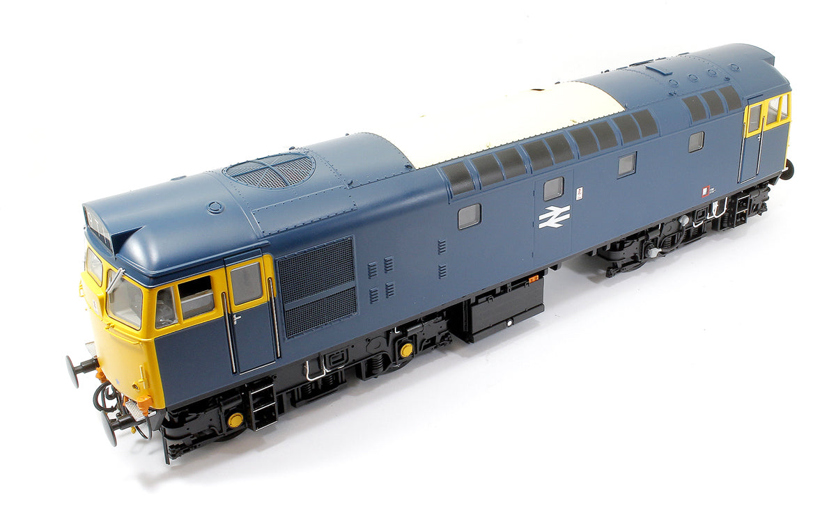 Class 27 BR Blue unnumbered full yellow ends (non-boilered) Diesel Locomotive