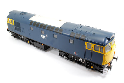 Class 27 BR Blue unnumbered full yellow ends (non-boilered) Diesel Locomotive