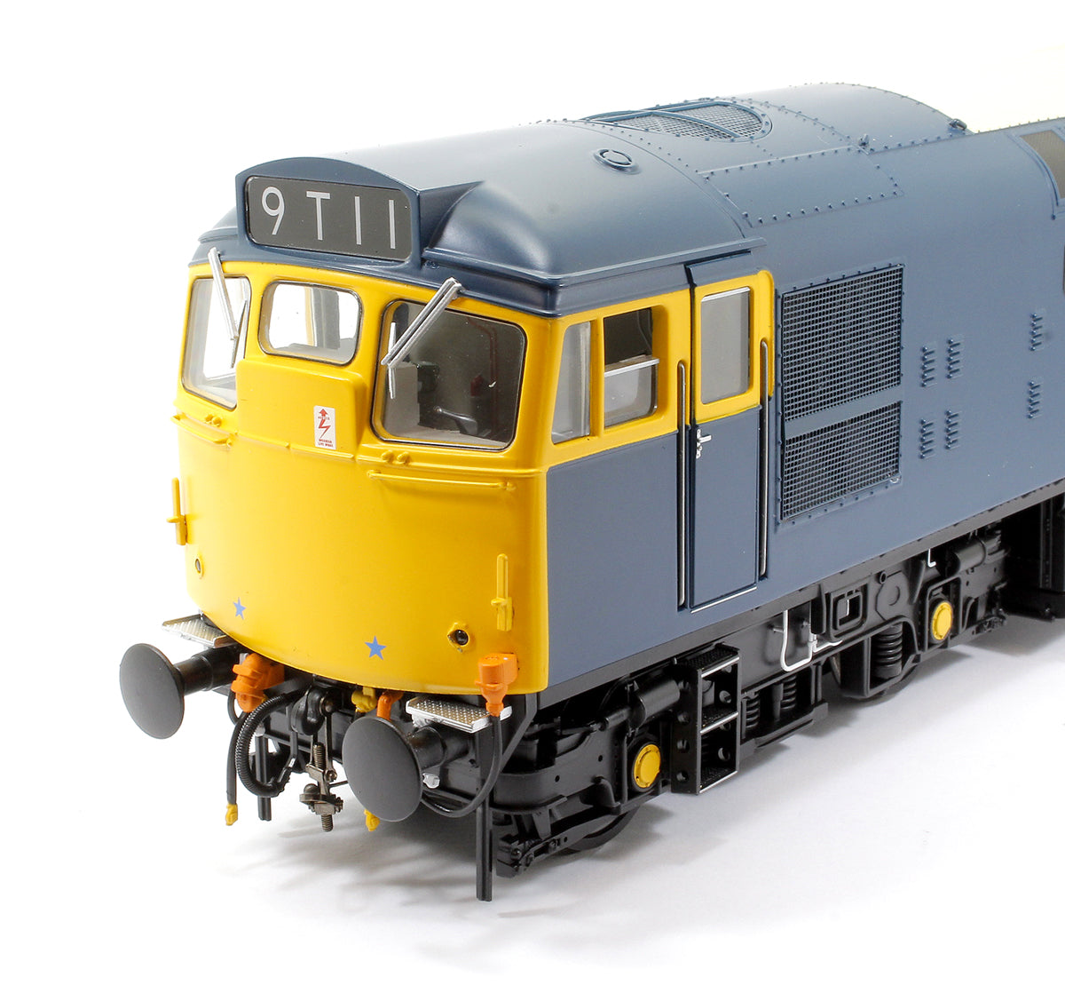 Class 27 BR Blue unnumbered full yellow ends (non-boilered) Diesel Locomotive