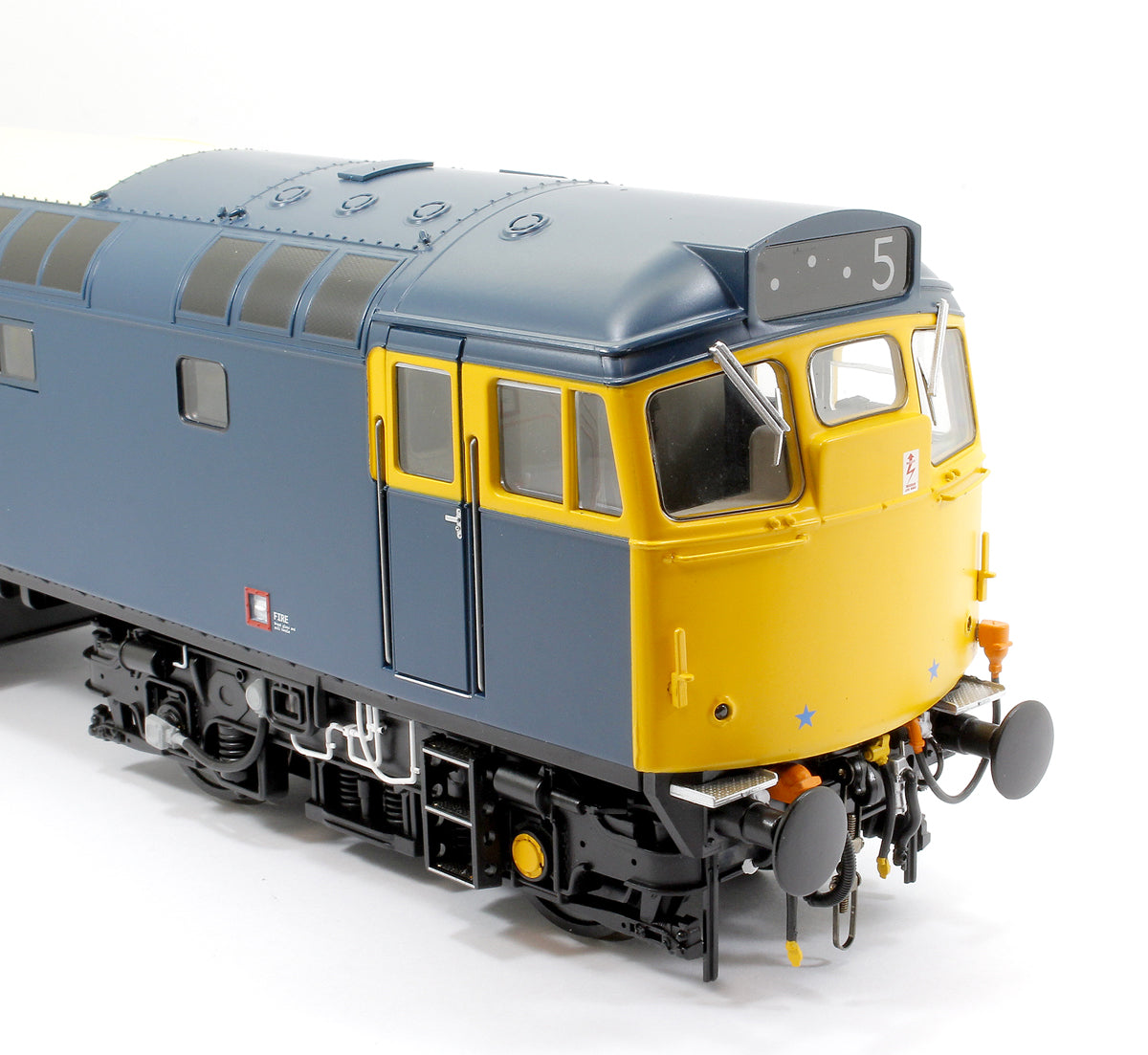 Class 27 BR Blue unnumbered full yellow ends (non-boilered) Diesel Locomotive