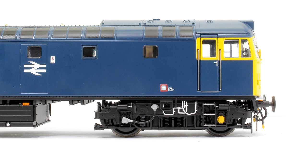 Class 27 BR Blue unnumbered full yellow ends (non-boilered) Diesel Locomotive