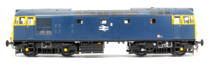 Class 27 BR Blue unnumbered full yellow ends (non-boilered) Diesel Locomotive