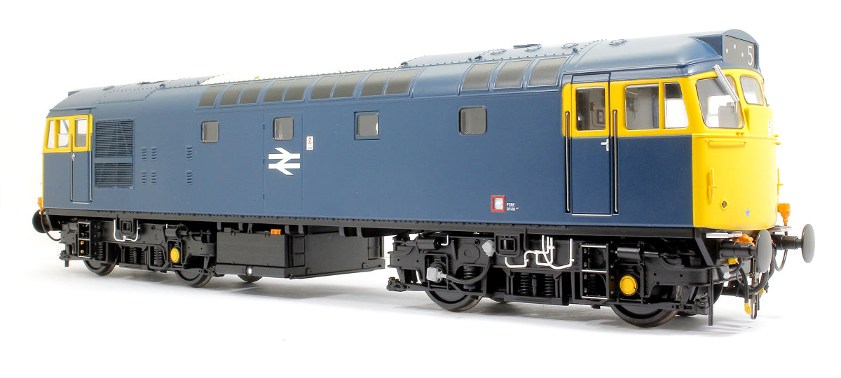 Class 27 BR Blue unnumbered full yellow ends (non-boilered) Diesel Locomotive