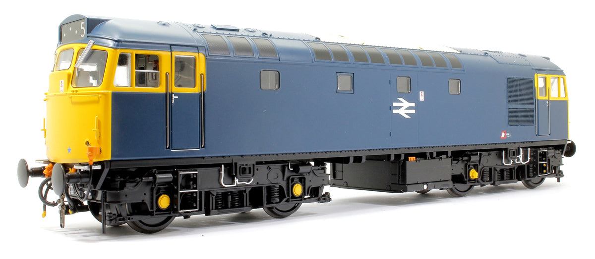 Class 27 BR Blue unnumbered full yellow ends (non-boilered) Diesel Locomotive