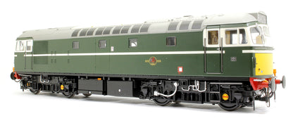 Class 27 BR Green unnumbered (small yellow panel) Diesel Locomotive