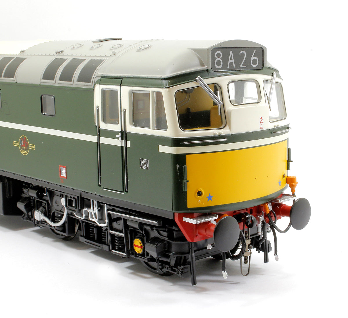 Class 27 BR Green unnumbered (small yellow panel) Diesel Locomotive