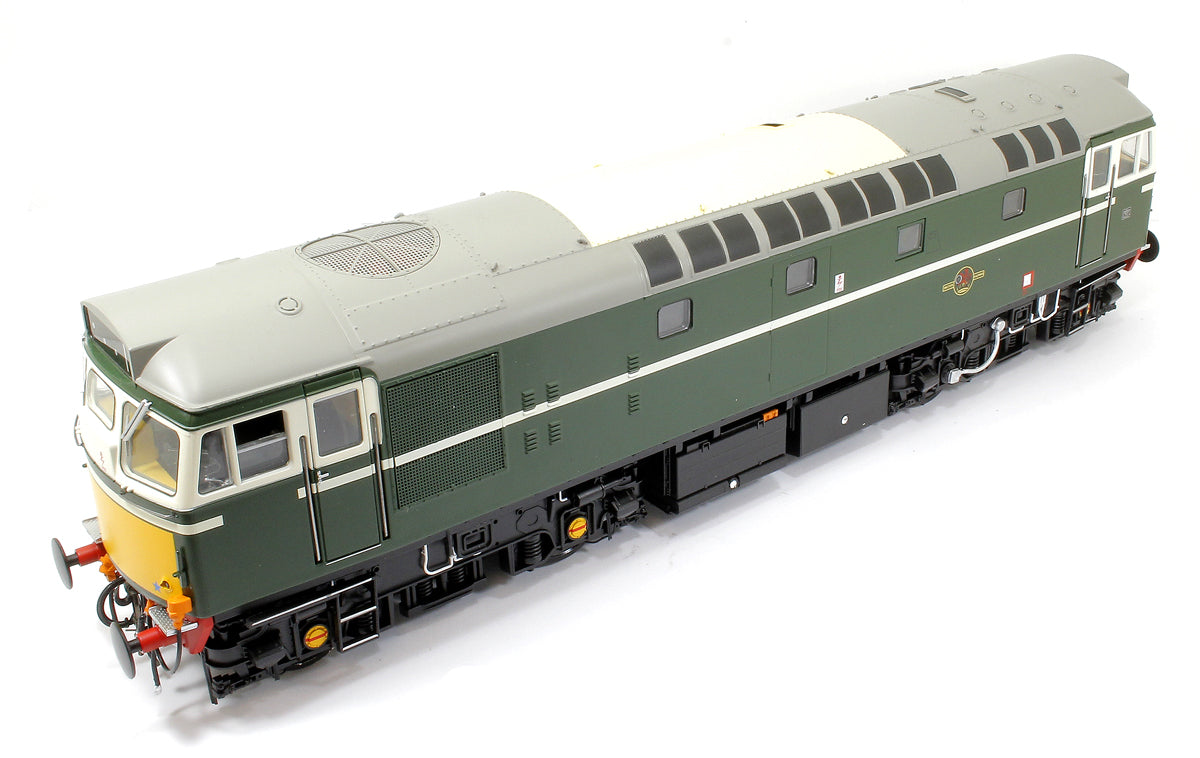 Class 27 BR Green unnumbered (small yellow panel) Diesel Locomotive