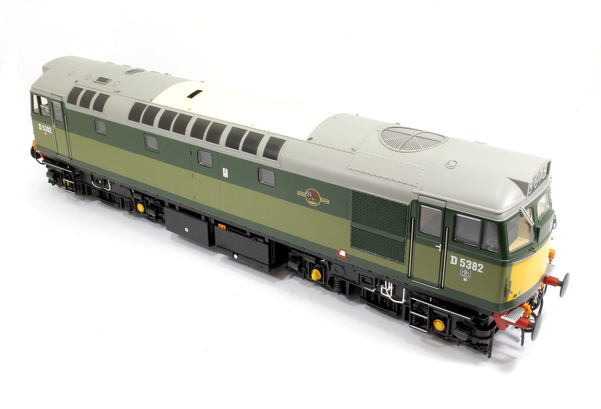 Class 27 BR two-tone green D5382 (small yellow panels) Diesel Locomotive